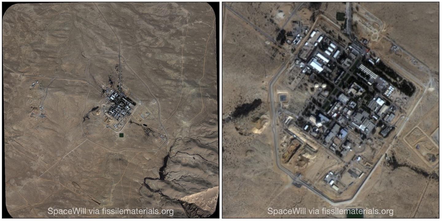 دام برس : دام برس | صور فضائية: إسرائيل توسع موقع ديمونة النووي